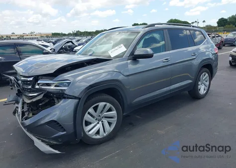 2021 Volkswagen Atlas 3.6L V6 Se W/Technology from USA, damaged, VIN 1V2HR2CA5MC566179